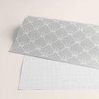 Bows & Ribbons Pattern LX Light Grey Wrapping Paper Gallery Image 2