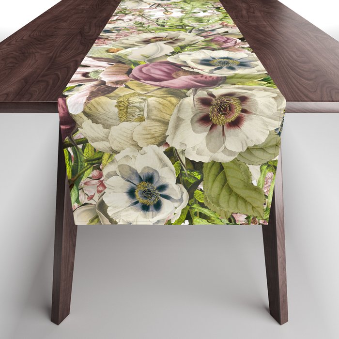 Messina Vintage Floral Table Runner Gallery Image 1