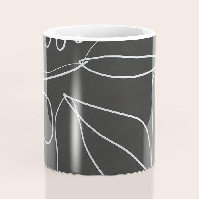 Abstract line art 10/2 Coffee Mug Gallery Image 4