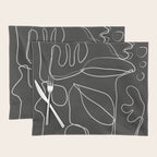 Abstract line art 10/2 Placemat Gallery Image 1