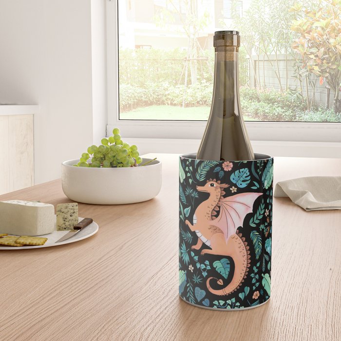 Tropical Dragon in Peach Wine Chiller Gallery Image 4