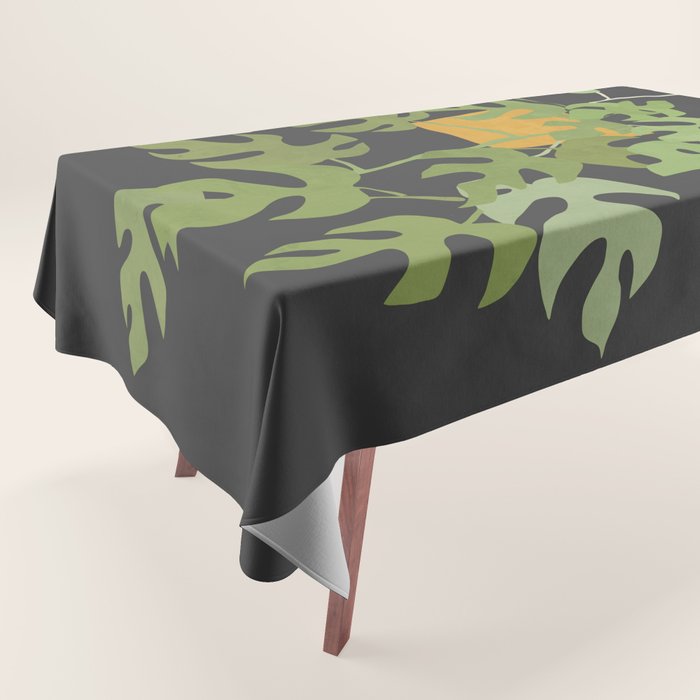 Minimal Abstract Art Plant 28 Tablecloth Gallery Image 1