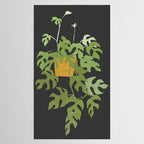 Minimal Abstract Art Plant 28 Tablecloth Gallery Image 2