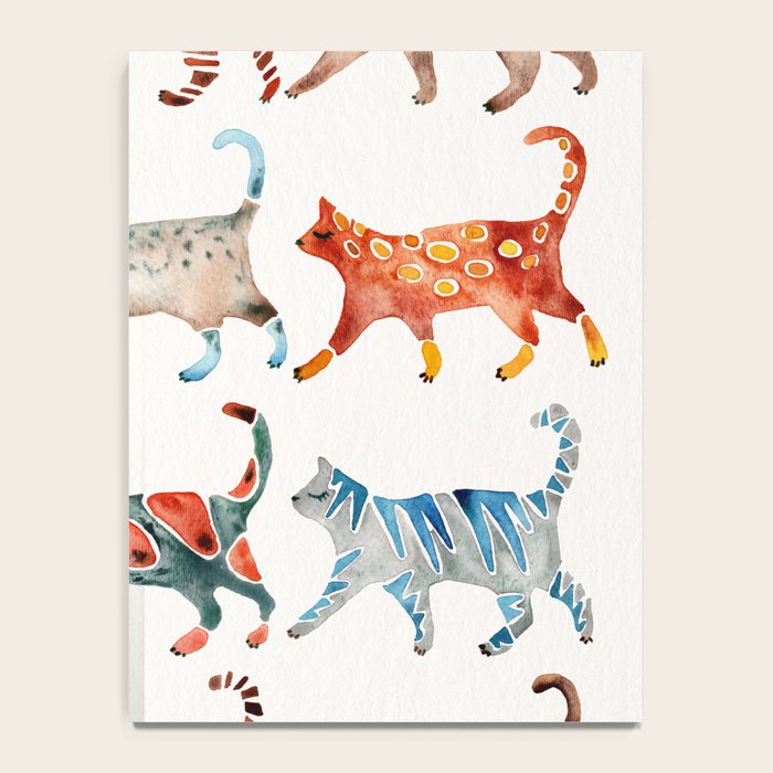 Cat Collection: Watercolor Notebook Gallery Image 4