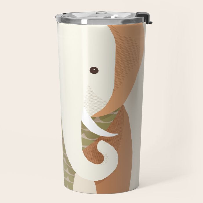 Whimsical Elephant Travel Mug Gallery Image 2