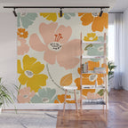 Happiness blooms Wall Mural Gallery Image 1