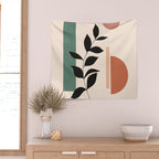 Modern Abstract Art 38 Wall Tapestry Gallery Image 2