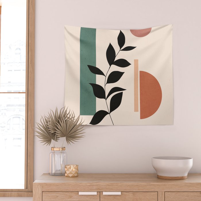 Modern Abstract Art 38 Wall Tapestry Gallery Image 2