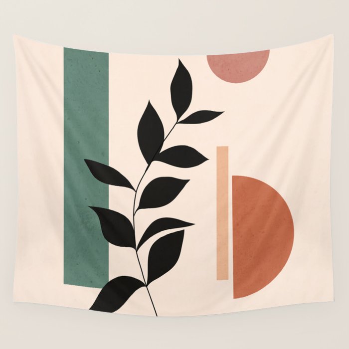 Modern Abstract Art 38 Wall Tapestry Gallery Image 1