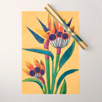 Bird of Paradise in Tropical Bloom Wrapping Paper Gallery Image 1