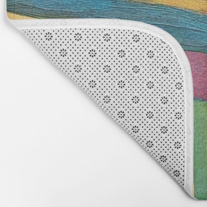 Bird of Paradise in Tropical Bloom Bath Mat Gallery Image 2