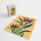 Bird of Paradise in Tropical Bloom Jigsaw Puzzle Gallery Image 2