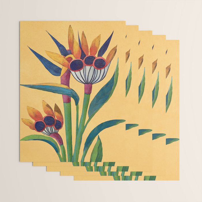 Bird of Paradise in Tropical Bloom Wrapping Paper Gallery Image 3