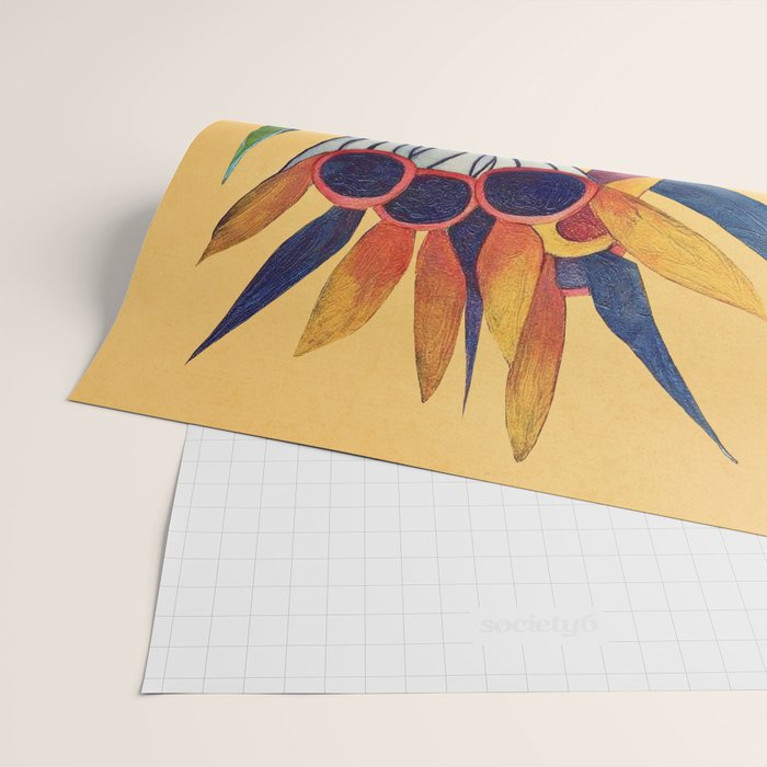 Bird of Paradise in Tropical Bloom Wrapping Paper Gallery Image 2
