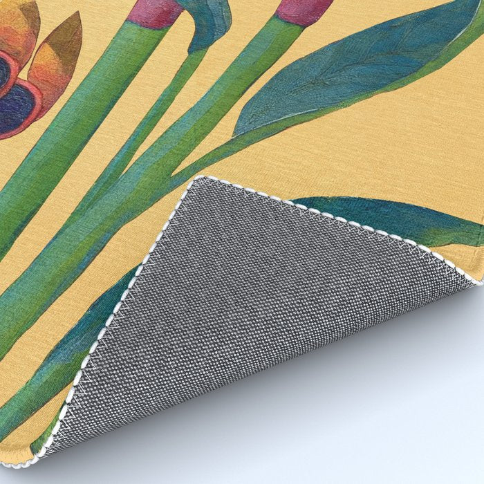 Bird of Paradise in Tropical Bloom Rug Gallery Image 4