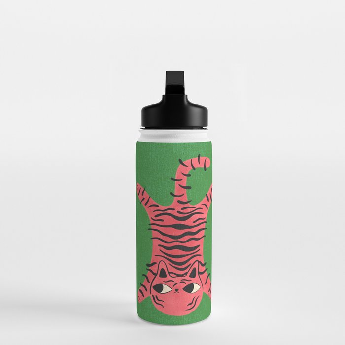 Silly Cat Rug Water Bottle Gallery Image 3