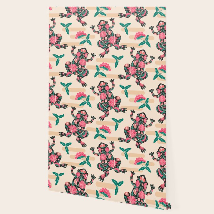 Frogs in bloom  Wallpaper Gallery Image 2