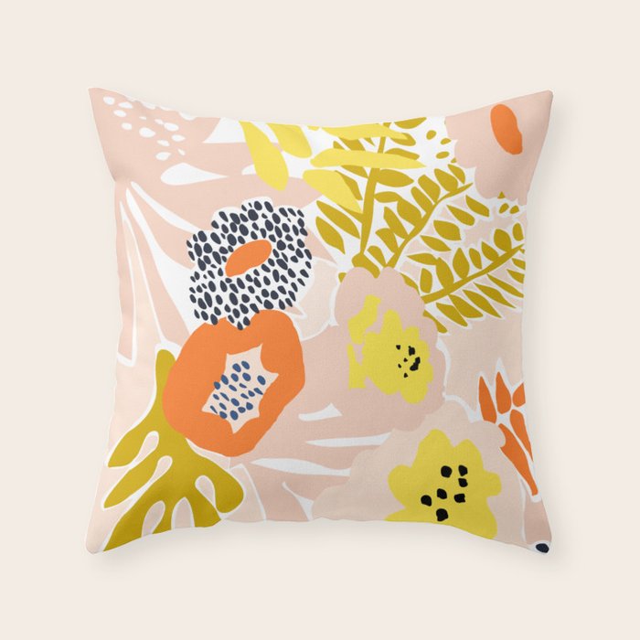 More design for a happy life 2 Throw Pillow Gallery Image 6