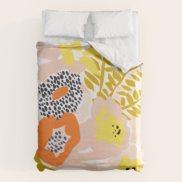 More design for a happy life 2 Duvet Cover Gallery Image 1