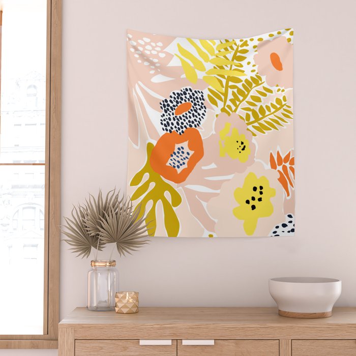 More design for a happy life 2 Wall Tapestry Gallery Image 2