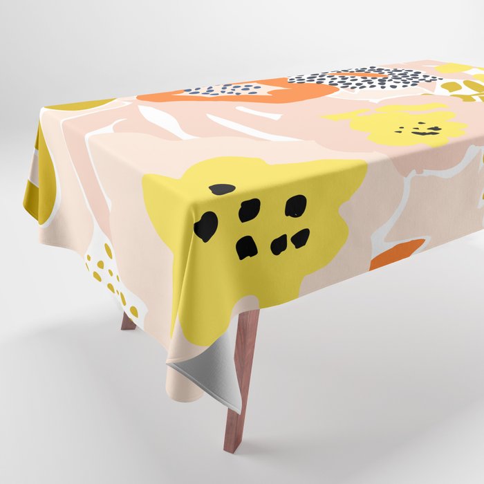 More design for a happy life 2 Tablecloth Gallery Image 1