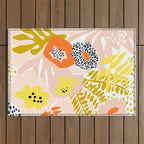 More design for a happy life 2 Outdoor Rug Gallery Image 1