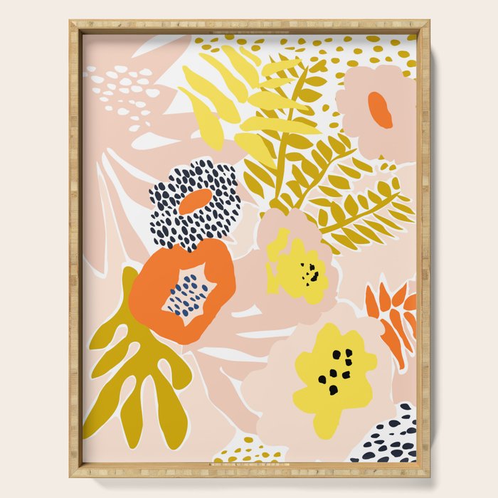 More design for a happy life 2 Serving Tray Gallery Image 1