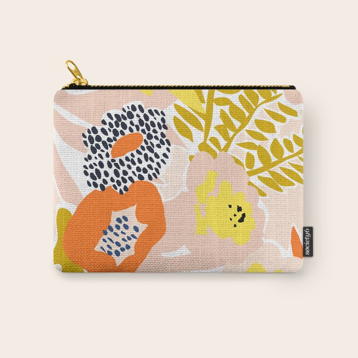 More design for a happy life 2 Carry All Pouch Gallery Image 1