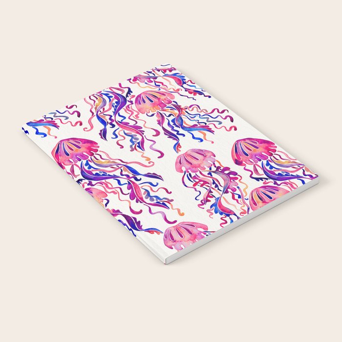 Jellyfish - Magenta Palette Notebook Gallery Image 1