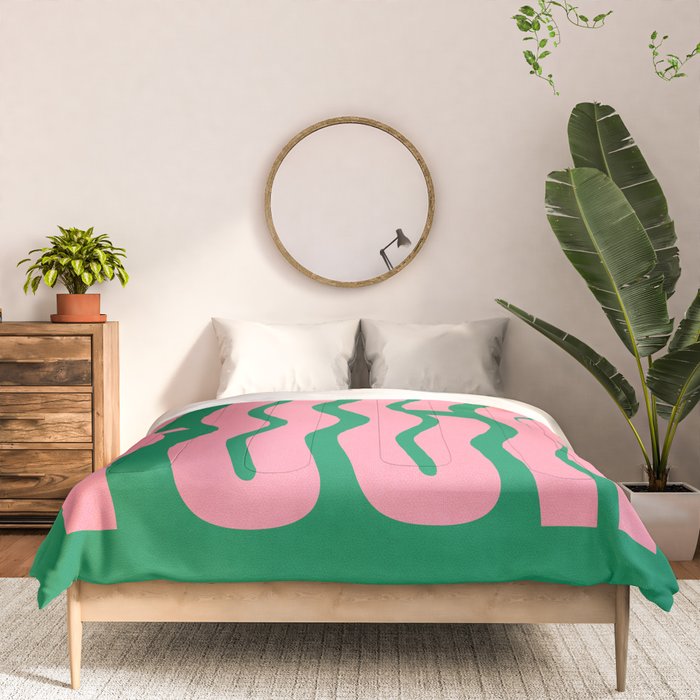 Favorite Word: Tropical Wavy Edition Comforter Gallery Image 3
