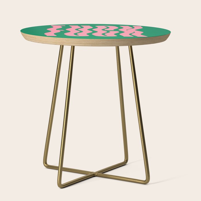 Favorite Word: Tropical Wavy Edition Side Table Gallery Image 1