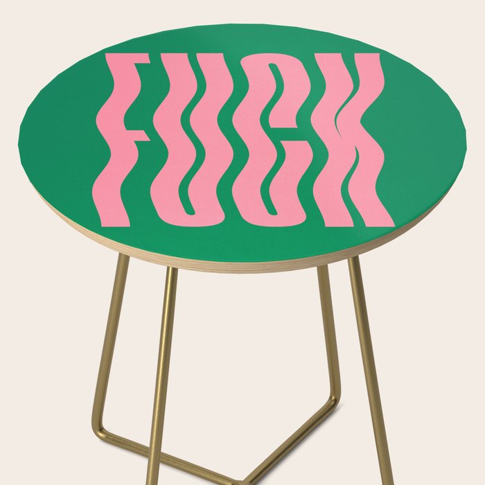 Favorite Word: Tropical Wavy Edition Side Table Gallery Image 2