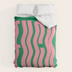 Favorite Word: Tropical Wavy Edition Comforter Gallery Image 6