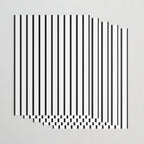 Vertical Black Stripes Pattern Wrapping Paper Gallery Image 3