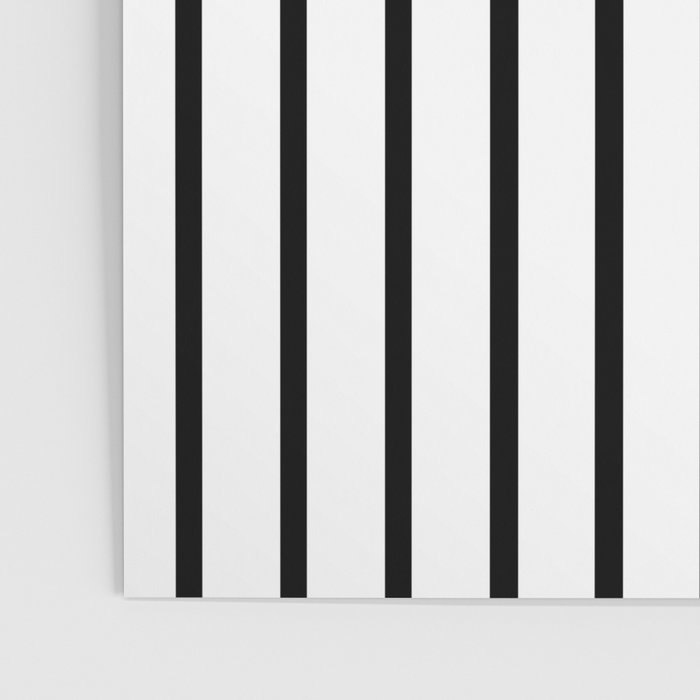 Vertical Black Stripes Pattern Poster Gallery Image 3