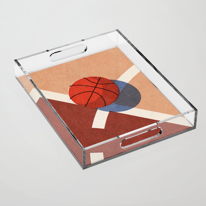 BALLS - Basketball - Indoor - II Acrylic Tray Gallery Image 1