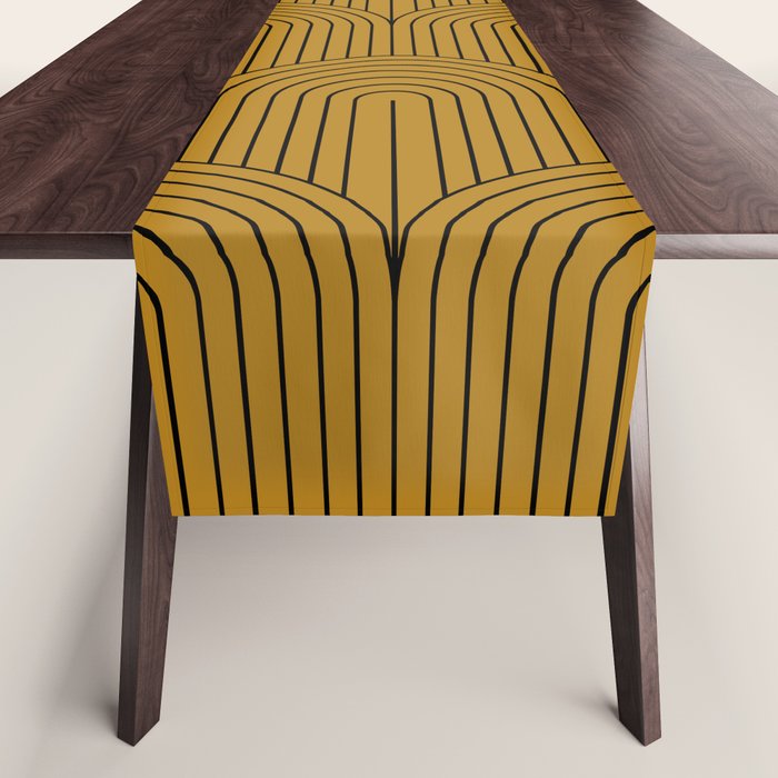 Art Deco Arch Pattern XIII Table Runner – Society6