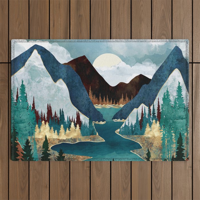 River Vista Outdoor Rug Gallery Image 1