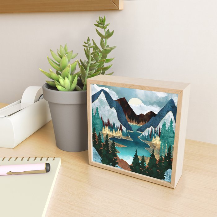 River Vista Mini Art Print Gallery Image 2