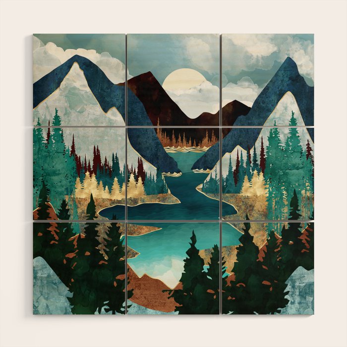 River Vista Wood Wall Art Gallery Image 1