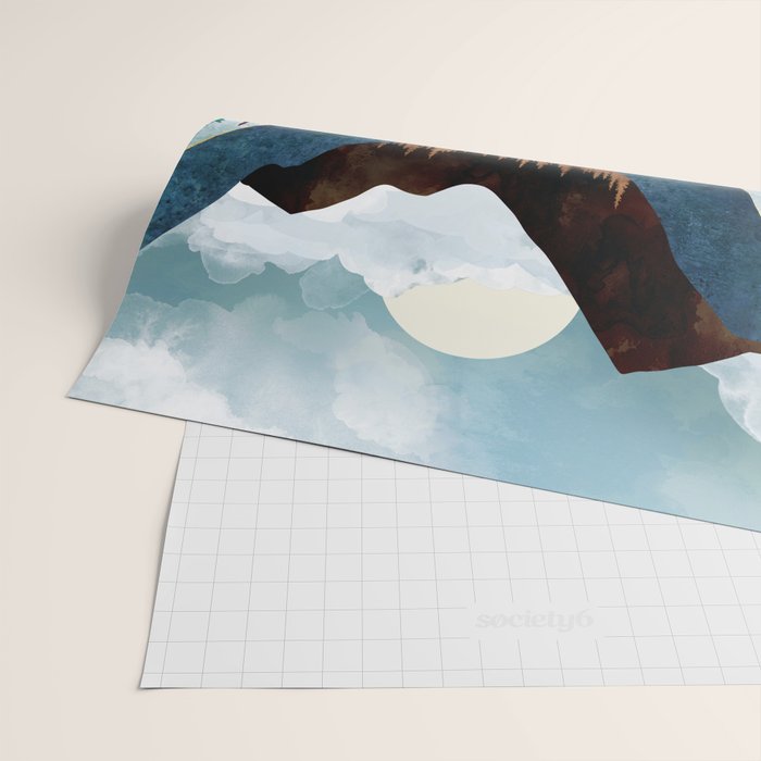 River Vista Wrapping Paper Gallery Image 2