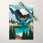 River Vista Wrapping Paper Gallery Image 1