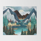 River Vista Throw Blanket Gallery Image 2
