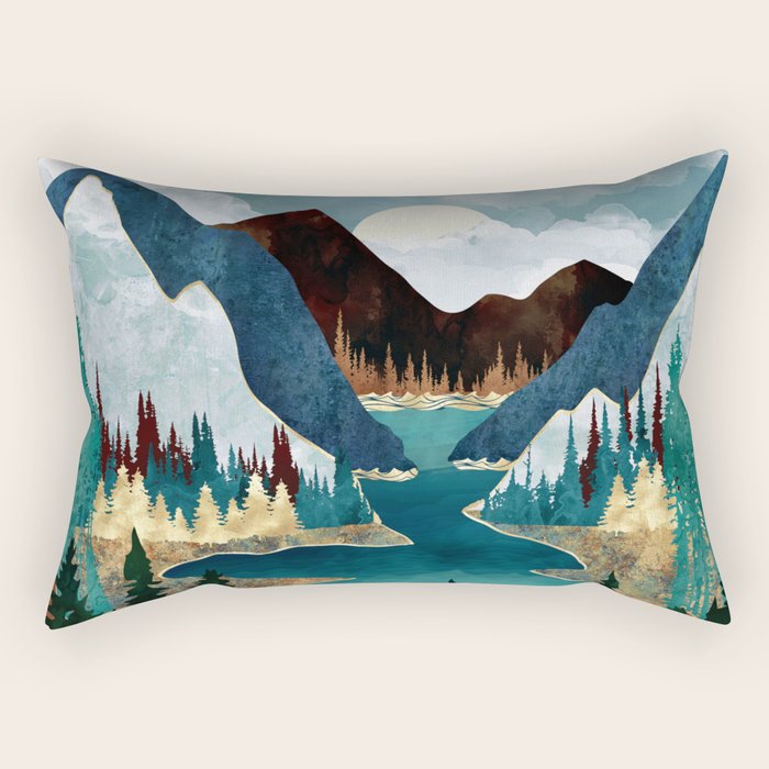 River Vista Rectangular Pillow Gallery Image 1