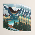River Vista Wrapping Paper Gallery Image 3