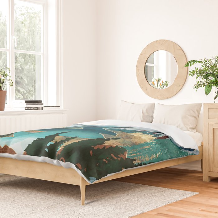 River Vista Duvet Cover Gallery Image 2