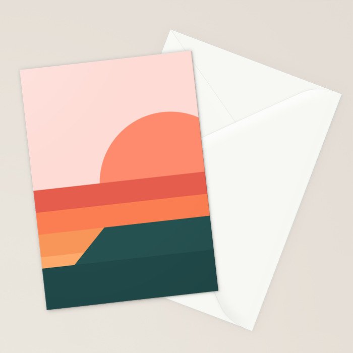 Sunseeker 08 Landscape Stationery Card Gallery Image 2