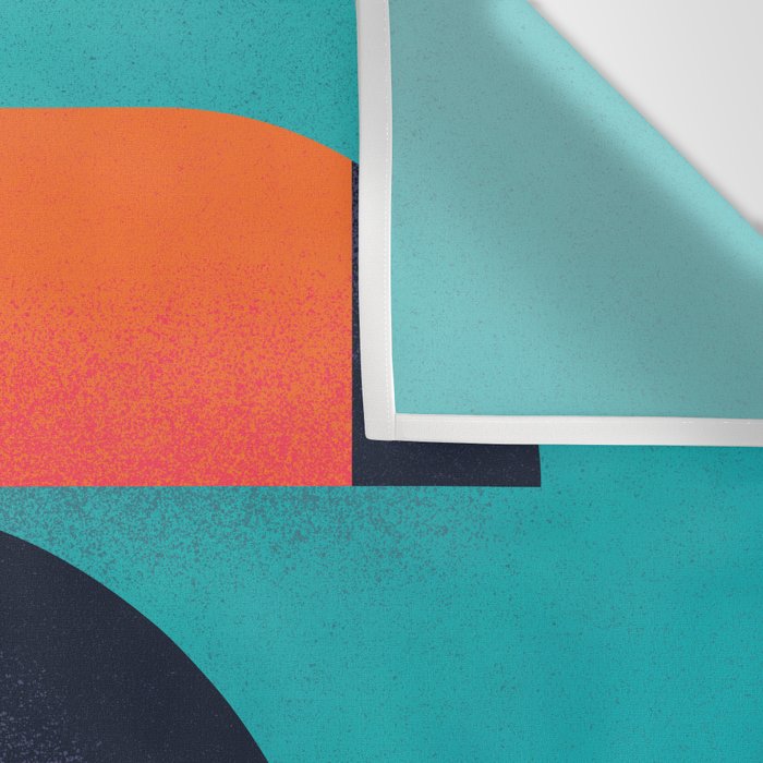 Toucan Geometric - Aqua Wall Tapestry Gallery Image 3