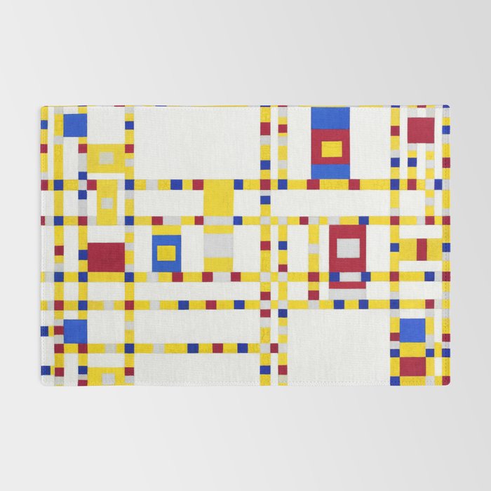Piet Mondrian Broadway Boogie Woogie Rug Gallery Image 2