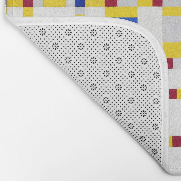 Piet Mondrian Broadway Boogie Woogie Bath Mat Gallery Image 2